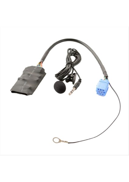 Araba Bluetooth Radyo Adaptörü Aux Kablo Mikrofon Kablosuz Stereo Aux Kablosu Volkswagen B5/polo/bola/golf/beetle A6 (Yurt Dışından)
