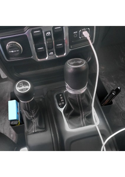 Jeep Wrangler Jl Gladiator Jt 2018 2019-2021 Için Dişli Vardiyası Depolama Kutusu Araba Organizatör Kasası (Yurt Dışından) modelleri