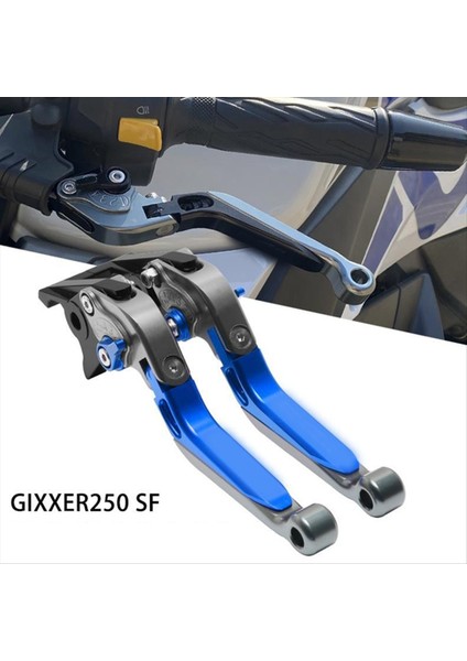 Suzuki Gixxer Için Motosiklet Cnc Fren Debriyaj Kolları 250 Sf 250SF 150 125 2020-2023 2022 Ayarlanabilir Katlama Uzatılabilir (Yurt Dışından) fırsatları