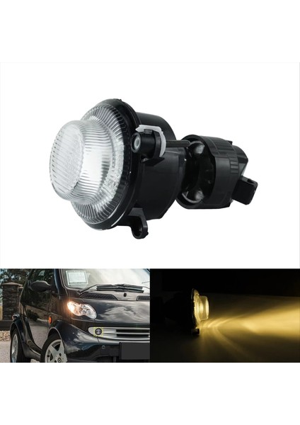 Akıllı Fortwo Için 1pcs 450 1998-2007 Sol Tam Tampon Sis Lamba Ampul 0002902V00 (Yurt Dışından) fiyatları