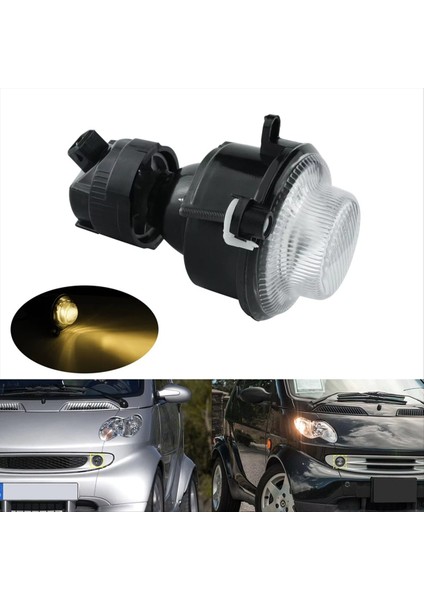 Akıllı Fortwo Için 1pcs 450 1998-2007 Sol Tam Tampon Sis Lamba Ampul 0002902V00 (Yurt Dışından) indirimleri