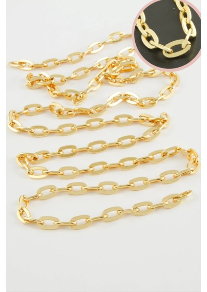 6 mm Oval Zincir 1 Metre