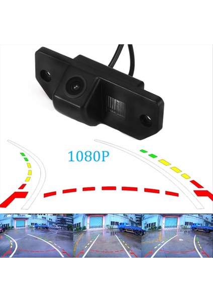 Dinamik Track Ccd Hd Renkli Araba Arka Görünüm Kamerası Ford Focus 2 Sedan C-Max C Max Mondeo Park Parkı Ters Yedekleme (Yurt Dışından) fiyatları