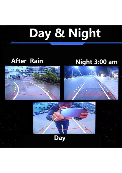 Dinamik Track Ccd Hd Renkli Araba Arka Görünüm Kamerası Ford Focus 2 Sedan C-Max C Max Mondeo Park Parkı Ters Yedekleme (Yurt Dışından) fırsatları