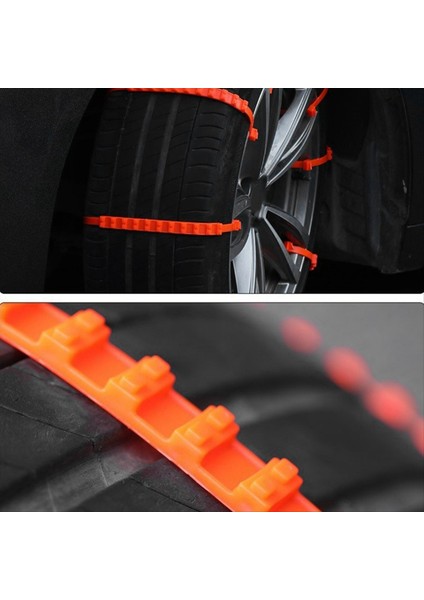 40PCS Anti-Skid Kar Zincirleri Araba Kış Lastiği Tekerlekleri Araç Kamyonu Karlı Çamur Tekerlek Lastik Kablosu Bağları Ön Anti-Kayma Zincirleri (Yurt Dışından) modelleri