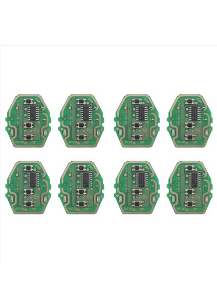 8x 3 Düğme Uzak Araç Anahtarı Kontrol Devre Kart 315MHZ/433MHZ Bmw 3 5 Serisi E46 E39 Ews Anahtar Kabuk Olmadan (Yurt Dışından)