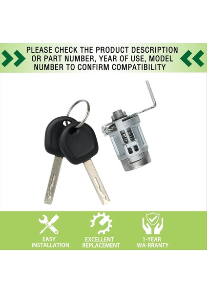 Arka Bagaj Kapağı Asansör Kapı Kilit Silindiri Chevy Silverado Gmc Sierra Kanyonu Için Anahtarlarla 23338181 23371760 (Yurt Dışından) modelleri