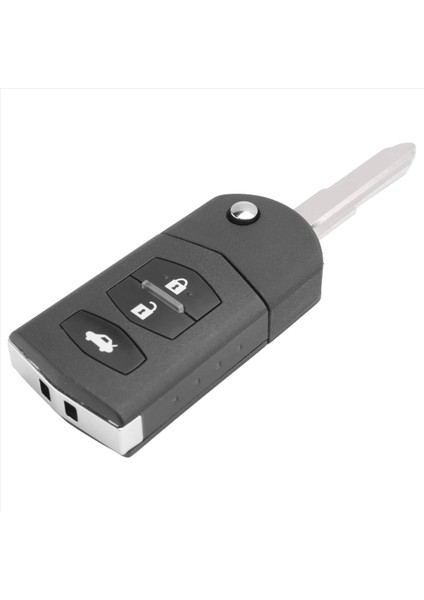 Araba Akıllı Uzaktan Anahtar 3 Düğmeleri 80-Bit 63 Çip Araba Anahtarı Fob Mazda 2 3 5 6 Rx8 Mx5 433MHZ (Yurt Dışından)