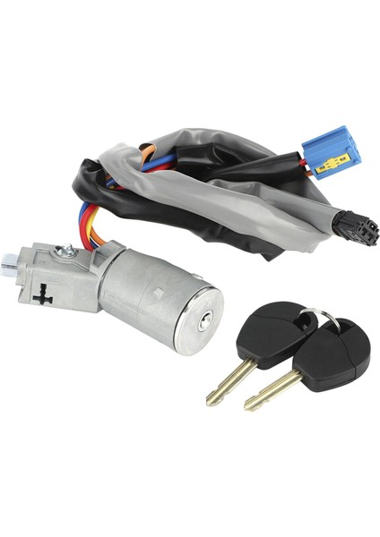 Araba Ateşleme Anahtarı Otomatik Ateşleme Kilit Başlangıç Anahtarı 2 Key ile 4162 Cf Citroen Berlingo Peugeot Ortağı Için Uyuyor (Yurt Dışından)