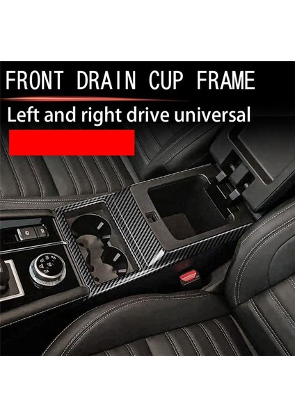 Mitsubishi Outlander 2022-2023 Için Karbon Fiber Ön Konsol Kol Dayama Sol/sağ Dümen Evrensel (Yurt Dışından) modelleri