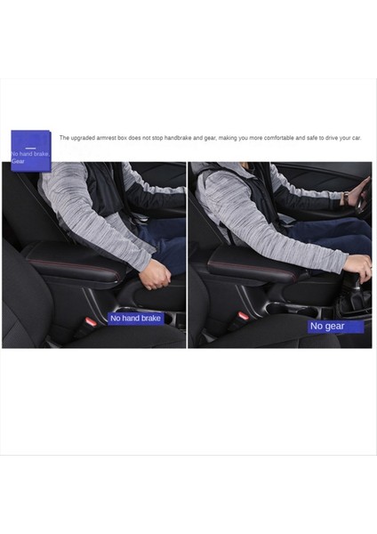 Merkez Konsol Kolçak Kutusu Uzunluk Toyota Corolla Cross 2019-2022 Iç Aksesuarlar Için Pad Kutusu Koruma Kapağı (Yurt Dışından) indirimleri