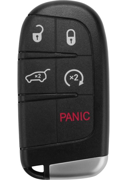 5 Düğmeler Akıllı Uzaktan Anahtar Fob M3N40821302 433MHZ Jeep Grand Cherokee 2013 2014 2015 2015 2017 2018 (Yurt Dışından)