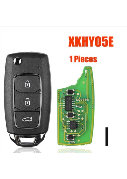 Xhorse Için 2x XKHY05EN Universal Wire Uzaktan Tuş Fob Fob 3 Düğmeleri Vvdı Anahtar Aracı Için Hyundai Style Için (Yurt Dışından) indirimleri
