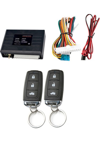 Araba Uzaktan Merkezi Kapı Kilidi Anahtarsız Sistem Uzaktan Kontrol Araç Alarm Sistemleri Merkezi Kilitleme Withauto Uzak Merkezi Kit (Yurt Dışından)