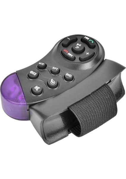 Evrensel Direksiyon Simidi Kablosuz Uzaktan Kontrol Araba Cd&#39 Si Için 11 Düğmeler DVD Mp5 Player (Yurt Dışından)