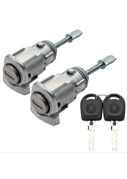 Sol Sağ Kapı Kilidi Namlu Silindir 3B0837167 3B0837168 Skoda Superb 2002-2008 Otomobil Aksesuarları (Yurt Dışından) modelleri