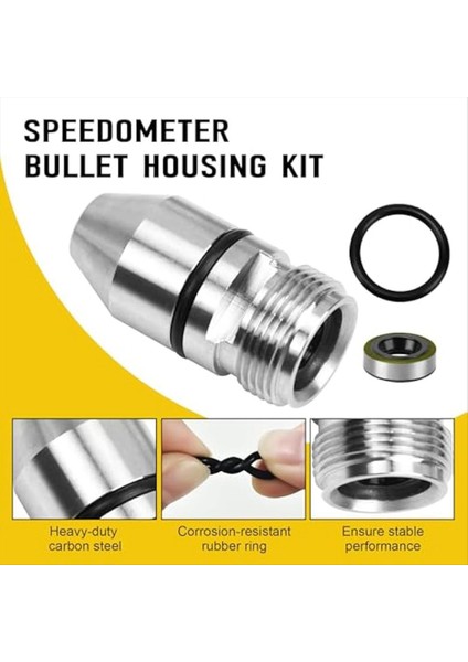 345215 Mermi Speedometre Dişli Kılıf Muhafazası Chevy Için O-Ring ve Metal Sarılı Mühür Kiti ile TH350 (Yurt Dışından) fiyatları