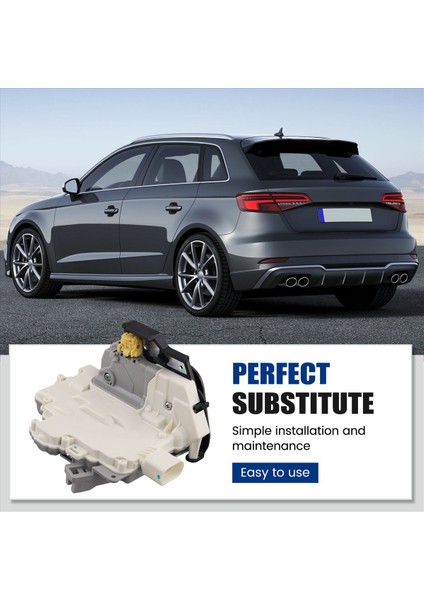 4F0839015 Araba Sol Arka Kapı Kilidi Audi A3 A6 A8 R8 R8 Rs3 6 2004-2014 Için Aktüatör (Yurt Dışından) indirimleri