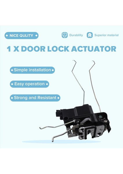 81310-4E020 Araba Kapı Kilidi Hyundai Kia Bongo Için Aktüatör Kapı Kilit Mandal Iıı Iıı 2004-2006 813104E020 (Yurt Dışından) fırsatları