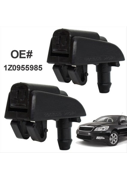 2pcs Ön Cam Ön Çamaşır Makinesi Sprey Jeti 1Z0955985 Skoda Octavia Için 2004-2015 (Yurt Dışından) fiyatları