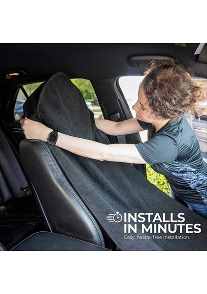 2 Adet Makine Yıkanabilir Havlu Koltuk Kapağı Kayma Önleyici Su Geçirmez Ter Geçirmez Süper Emici Araba Kamyonu Suv Koltuk Kapağı (Yurt Dışından) modelleri