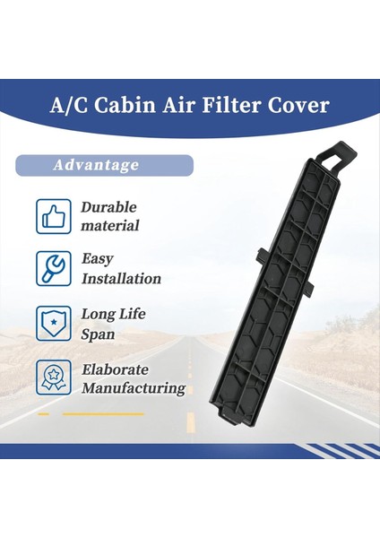 87846950 Chevrolet Silverado Için Kabin Filtre Kapağı Gmc Sıerra Için 2500 Hd 2500 Hd 2019-2024 84502369 84532403&#39 Ü Değiştirin (Yurt Dışından) indirimleri