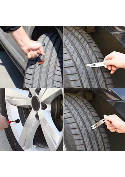 Otomatik Lastik Onarım Seti Delinme Onarım Araçları Araba Van Motosiklet Bisiklet Acil Durum Ağır Tubeless Lastik Onarım Perçin Seti (Yurt Dışından) fiyatları