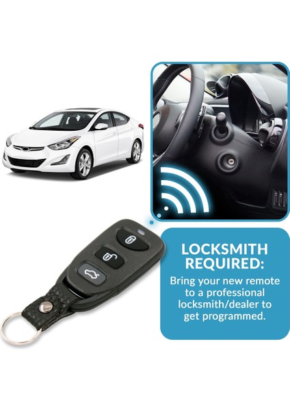 Hyundai Elantra Sonata Için Anahtar Fob Anahtarsız Giriş Kia Optima Uzaktan Kumanda OSLOKA-310T 95430-3K200 3+1 Düğmeleri Değiştirin (Yurt Dışından) modelleri