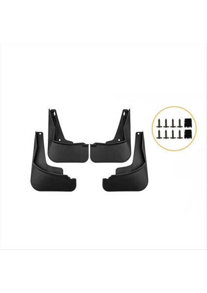 4pcs Için Hyundai Ioniq 6 Splash Guard Mudguards Çamurlar Çamur Koruma Ön Arka Araç Aksesuarları 2022 2023 2024 2025 (Yurt Dışından) modelleri