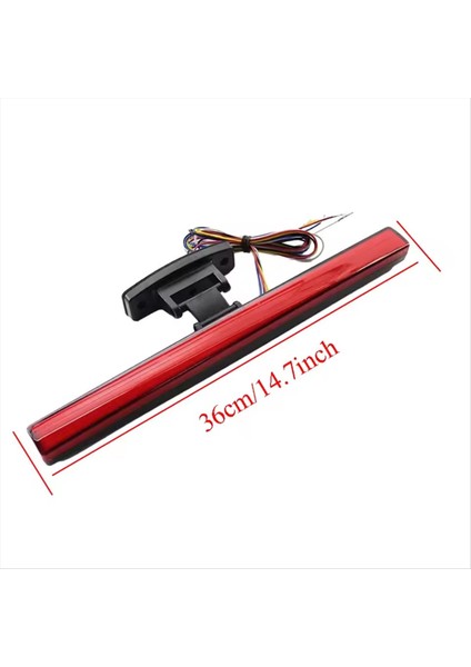 12V Evrensel Araba Üçüncü Fren Yüksek Monte 3 Fren Lambası 2W Gösterge Lambası Arka Arka Lamba LED Yüksek Durma Işıkları (Yurt Dışından) fırsatları