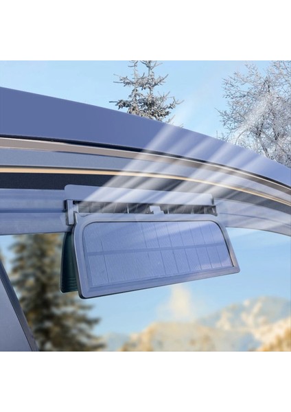 Güneş Enerjili Araba Radyatör Soğutma Fanı 3 Hava Çıkışı ile Araba Penceresi Hava Havalandırma Fanı USB Güçlü Otomatik Havalandırma Fanı (Yurt Dışından) fırsatları