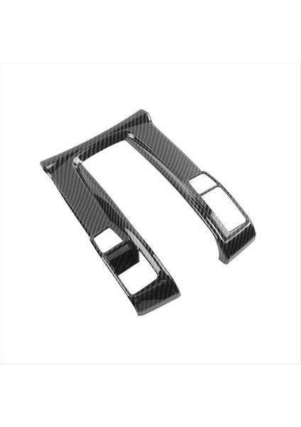 Honda Civic Için Lhd Karbon Fiber Stili 10TH 2016 2018 2018 2019 2020 Araba Merkezi Dişli Vites Paneli Kapak Çerçevesi Trim (Yurt Dışından)