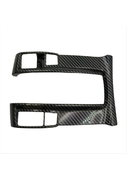 Honda Civic Için Lhd Karbon Fiber Stili 10TH 2016 2018 2018 2019 2020 Araba Merkezi Dişli Vites Paneli Kapak Çerçevesi Trim (Yurt Dışından) modelleri