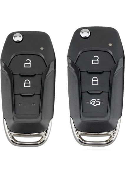 2 Adet Araba Akıllı Uzaktan Kumandalı Anahtar 433MHZ Ford Için 3 Düğme ve 2 Düğme (Yurt Dışından)