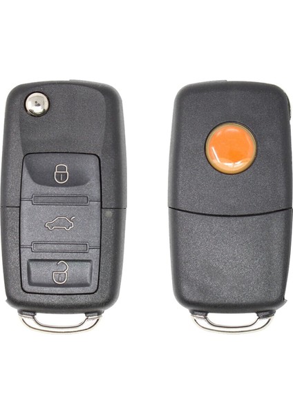 Xhorse Için Araç Uzaktan Anahtarı XKB501EN Universal Wire Uzaktan Anahtar Flip Fob Vw B5 Tip Vvdı Anahtar Aracı Için 3 Düğmeler (Yurt Dışından)