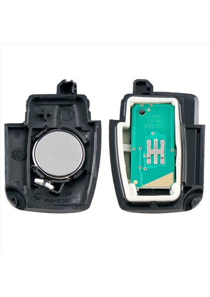 4x Araba Akıllı Uzaktan Anahtar 3 Düğmeleri Ford Focus Fiesta 2013 Fob Case 433MHZ (Yurt Dışından) fırsatları