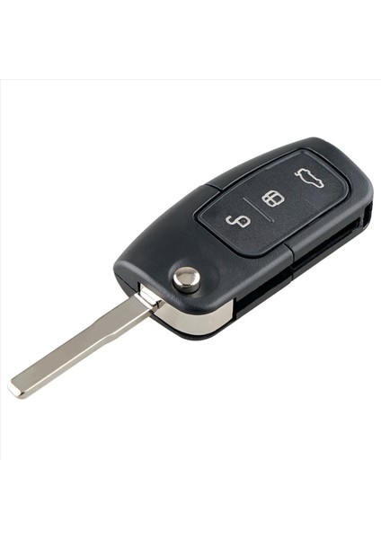 4x Araba Akıllı Uzaktan Anahtar 3 Düğmeleri Ford Focus Fiesta 2013 Fob Case 433MHZ (Yurt Dışından) indirimleri