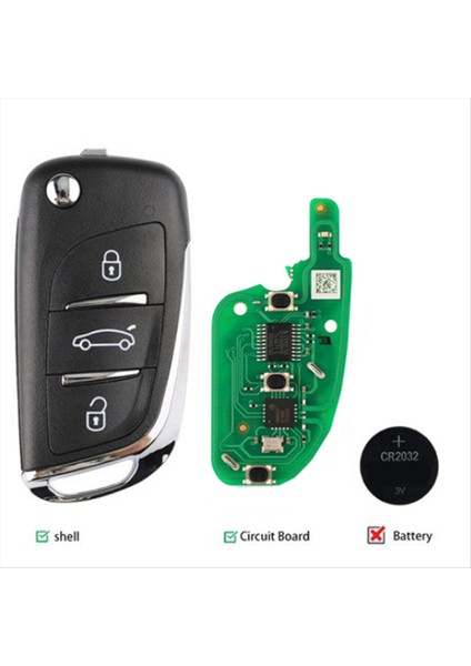 Xhorse XNDS00EN SA1670 Evrensel Akıllı Anahtar Ds Style Anahtar Araç Uzaktan Kelim Anahtarı 3 Düğmeleri Vvdı Anahtar Aracı Için Chıp ile Araç Tuşu (Yurt Dışından) fiyatları