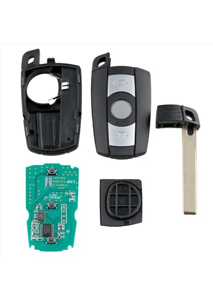 3x Araç Akıllı Uzaktan Anahtar 3 Düğmeleri Bmw Için Uygun 3/5 Serisi X5 X6 Cas2 Cas3 433MHZ (Yurt Dışından) fiyatları