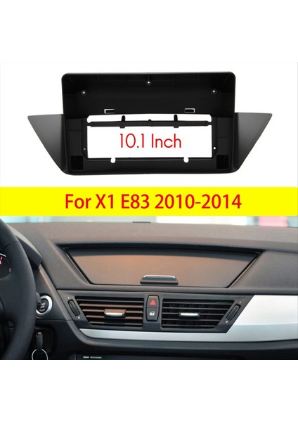 Bmw X1 E84 2009-2015 10 Inç Stereo Panel Montaj Kiti Için Araba Radyo Fasya Çerçevesi (Yurt Dışından) modelleri