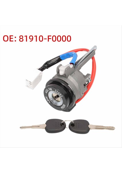 Hyundai Elantra 2015 2016 2017 2018 2019 2020 81910-F0000 Için Anahtar Uygun Olan Ateşleme Kilit Silindir Anahtarı (Yurt Dışından) fiyatları