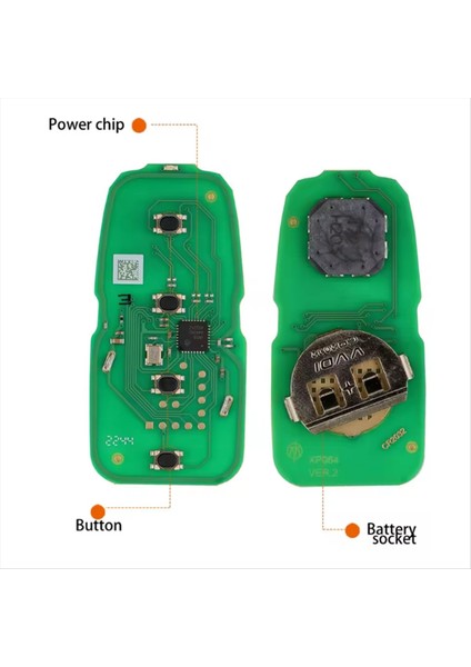Xhorse XSCH01EN XM38 Evrensel Akıllı Anahtar Araba Uzaktan Kumanda Anahtarı 4 Düğmeler Car Tayı Tray Telefi 8A 4d (Yurt Dışından) modelleri