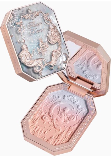 Moonlight Mermaid Degrade Kabartmalı Allık Paleti