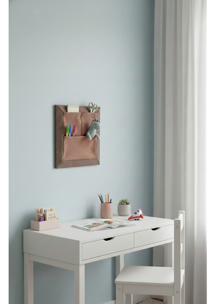 El Yapımı Kumaş Organizer (Mdf Destekli - Duvara Asılabilir) modelleri