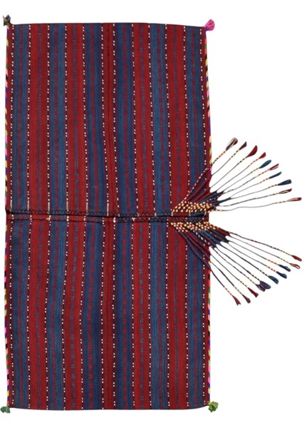 El Dokuma Van Yün Kilim Heybe 0402 - Yeni - Çok Renkli