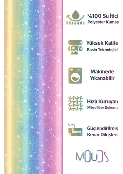 Banyo Perdesi, Rengarenk Desenli Duş Perdesi, Küvet Perdesi, Halka Hediyeli 175X200CM Bp-16 fiyatları