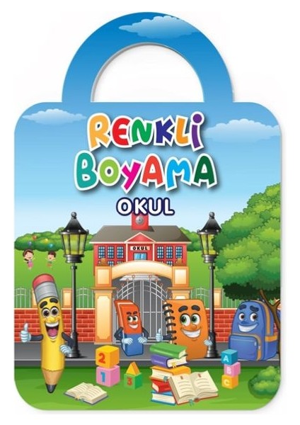 Renkli Boyama-Okul