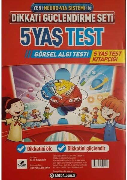 Dikkati Güçlendirme Seti 5 Yaş Test