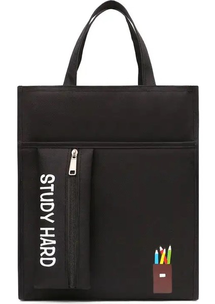 Okul Malzemeleri Öğrenci Tote Çanta Çocuklar Art Bag Belge Çantası Pembe Tuval Ders Özelliği Okul Çantaları Girls Için Öğretici Çantalar Renk: C (Yurt Dışından)