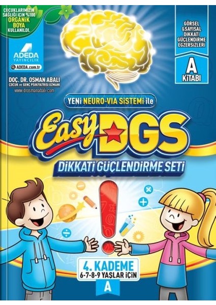 Easy Dikkati Güçlendirme Seti 6-9 Yaş A Kitapçığı